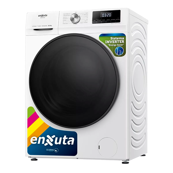 Imagen de Lavarropa automatico Enxuta inverter 10.5 kg LENX161050 blanco