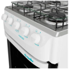 Imagen de Cocina a gas Mueller Moderato 4H BLANCA 610001701 610001800