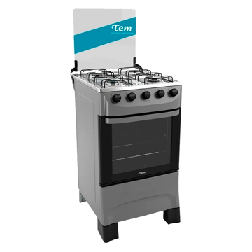 Imagen de Cocina a gas supergas Tem 4H Kitchen chef GRIS