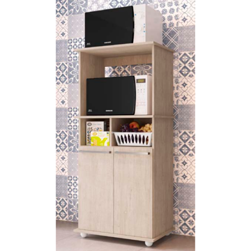 Imagen de Multiuso Artecasa 1010-30 BALCAO FORNO E MICRO COM FRUTEIRA patina 136x68x45