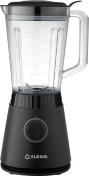 Imagen de Licuadora Eldom BLB22 2 vel vaso 1.5lts bloqueo de seguridad