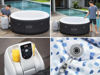 Imagen de Yacuzzi Spa hidromasaje burbujas Bestway LAY-S-SPA 60001 Miami