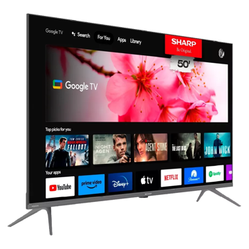 Imagen de Smart tv led Sharp Aquos UDH 4K 65" 4T-C65FL6L