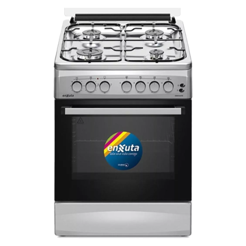 Imagen de Cocina combinada Enxuta 4hgas CENX5644 INOX 60cms conveccion