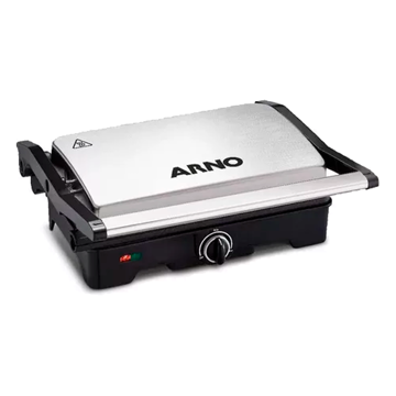 Imagen de Grill Arno doble inoxidable SW332DB1