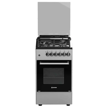 Imagen de Cocina combinada Eldom FLORENCIA plata 3gas + 1 disco