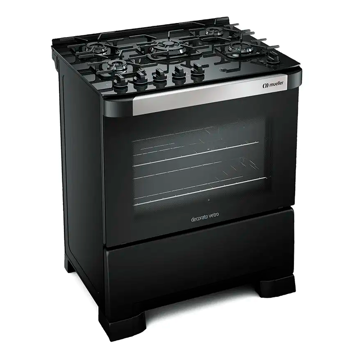 Imagen de Cocina Decorato mueller VETRO 5H NEGRO PF GRILL LUZ TIMER 610000911