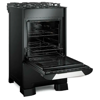 Imagen de Cocina a gas supergas Mueller DECORATO VETRO NEGRO 4h 610001545