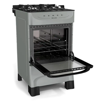 Imagen de Cocina a gas supergas Mueller HAMBURGO 4h 610001401 TITANIO