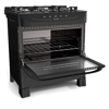 Imagen de Cocina a gas supergas Mueller HAMBURGO 5h 610001546 NEGRO