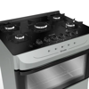 Imagen de Cocina a gas supergas Mueller HAMBURGO 5h 610001402 TITANIO